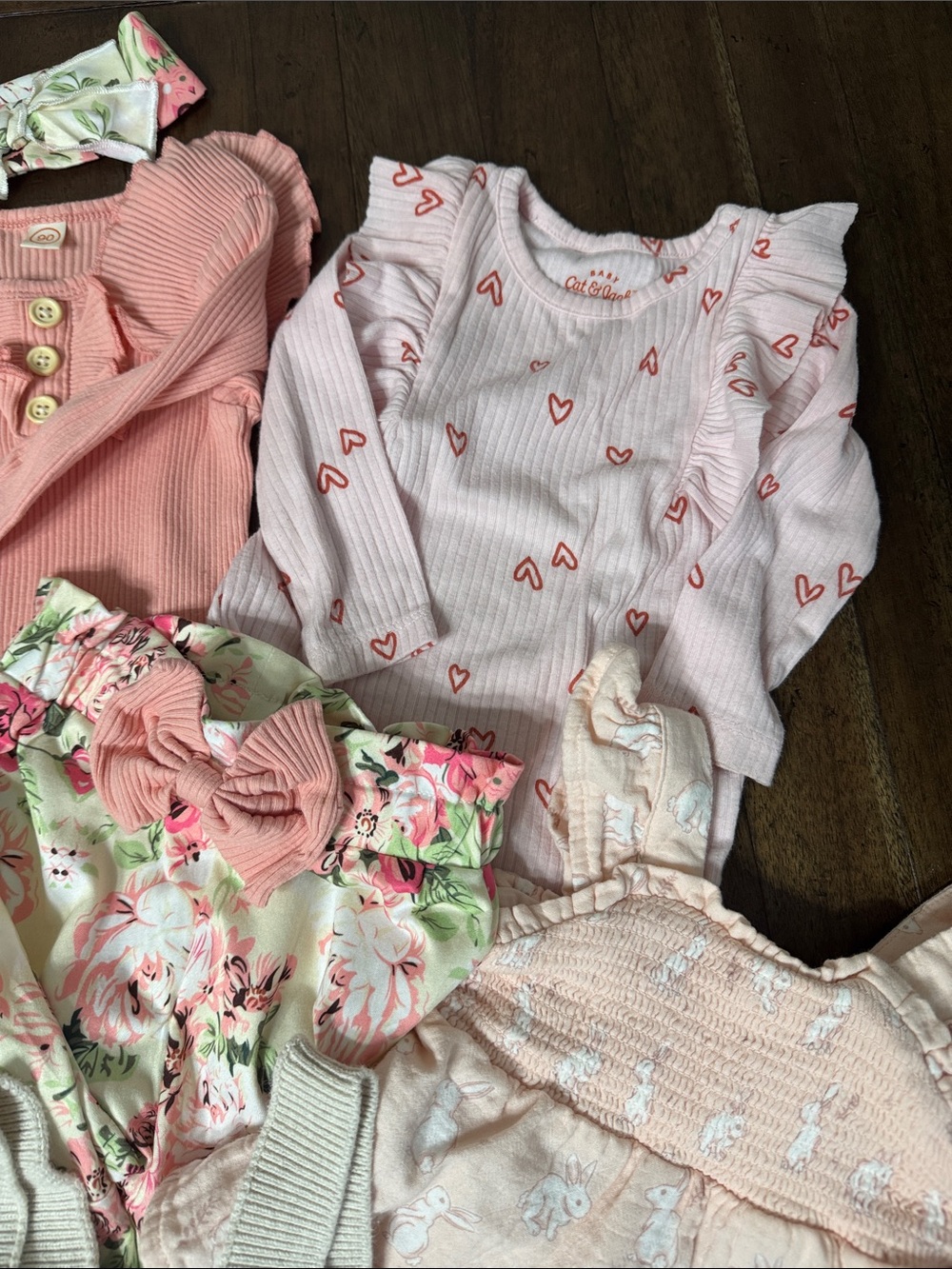 Bundle of 7 Baby Girl Outfits 6-9 months - Picture 5 of 7